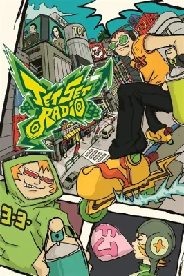  Jet Set Radio: 疾速塗鴉，燃燒青春火焰！